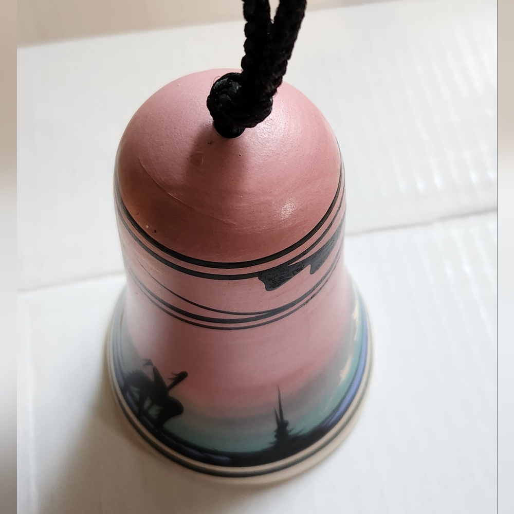 Hand Painted Pottery Bell, Cedar Mesa - Picture 10 of 10